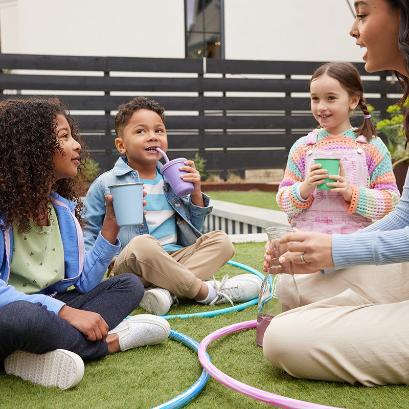 10oz Kid's Cup with Straw Lid