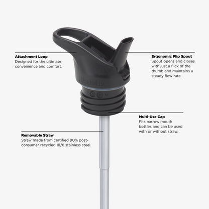 18oz Classic with Flip Seal Sport Cap
